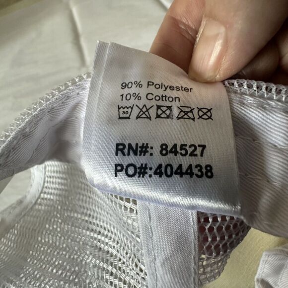 Peterbilt Hat Cap Snapback Trucker Light Blue White Mesh Semi Trucks Adult Mens - Picture 5 of 6